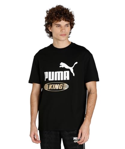 Image of Puma Men's Printed Regular Fit T-Shirt