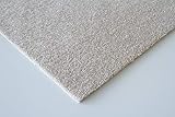 Steffensmeier Teppichboden Genua Meterware | Auslegware für Kinderzimmer Wohnzimmer Schlafzimmer | Dunkelbeige, Größe: 100x1000 cm