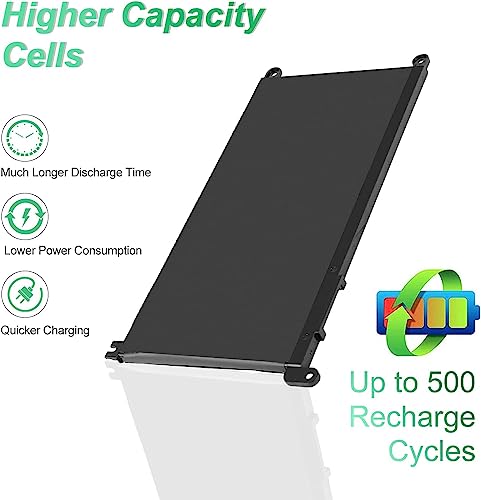 Wefly Laptop Battery Compatible WDX0R for Dell Inspiron 15 5570 7579 5567 5578 5368 5379 7569 13 5378 7368 14 5482 7472 17 5770 5766 7 5588. 4... - Image 6