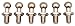 Yokomo ZC-206SH Rod End Ball with Hex Hole, Size
