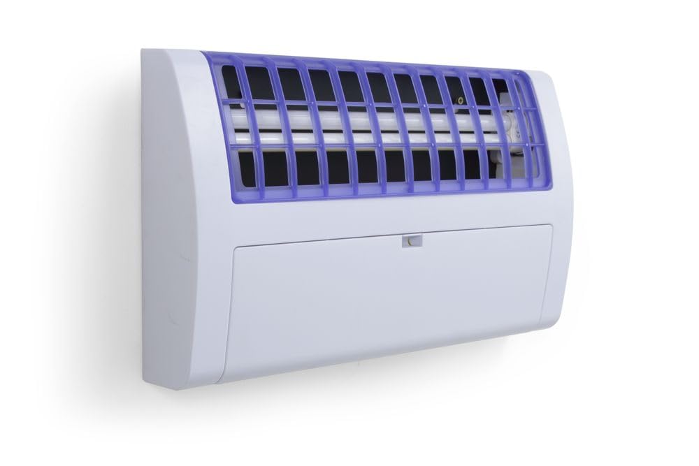 HENDI Matamoscas con placa adhesiva (120m²) - 230V / 36W - 475x80x(H)283 mm