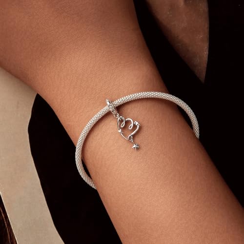 Colgante de corazón de plata 925 NINGAN el regalo emotivo perfecto para tu esposa y amante 4