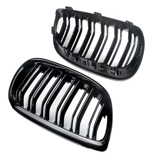 Calandre Noire Brillante Double Lamelle pour BMW Série 3 E92