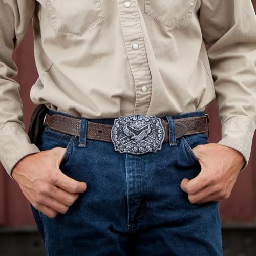 Image of Cowboy Belt Buckle for Men Longhorn Bull Belt Buckles Men Vintage Texas Buckle for Women Cowboy Cowgirl Belt Buckle