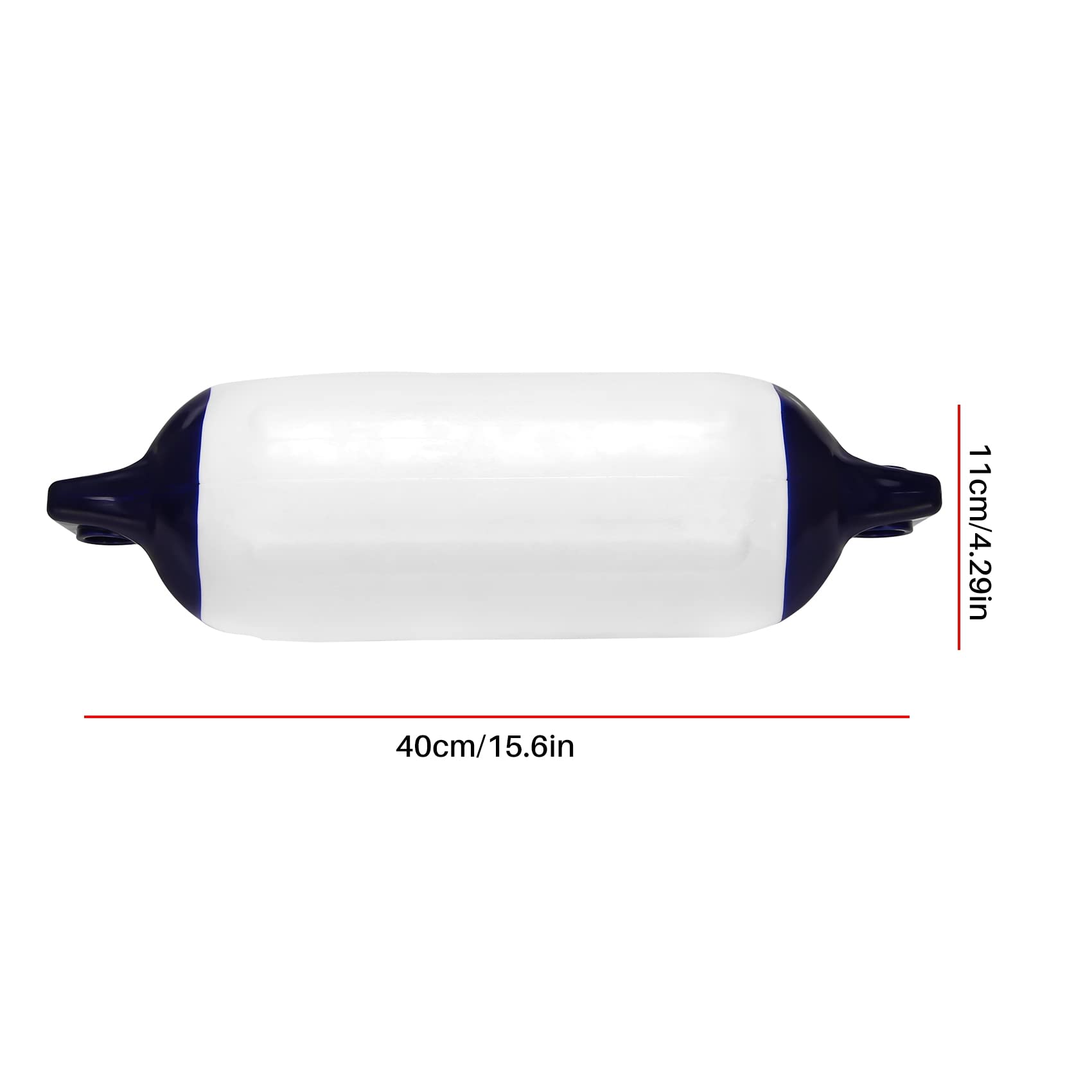 Pare-Battage Gonflable SéRie 3 PièCes PVC, Utilisé pour Bateaux, Voiliers, Cuddy, Etc. (4,5X16 Pouces)