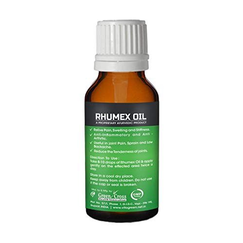 Image of VitaWin Rhumex Ayurvedic Massage Oil 50ml | Herbal Oil for Joint, Muscle & Mobility Support | Traditional Ayurvedic Wellness Formula | External Application