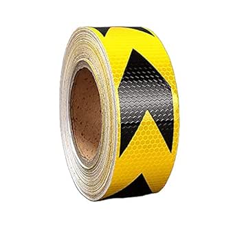 CREWBOLT Reflective Tape for High Visibility | Used To Mark Caution ...