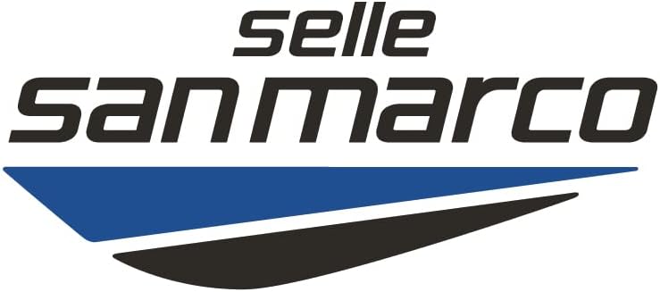 Miniatura 7 de San Marco Bioaktive Sportive - Silla de bicicleta de gel de ajuste abierto, tamaño pequeño, unisex, color negro, 10.000 x 5.945in