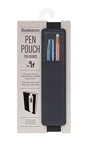 Image of Bookaroo Pen Pouch (Black /Rosegold)