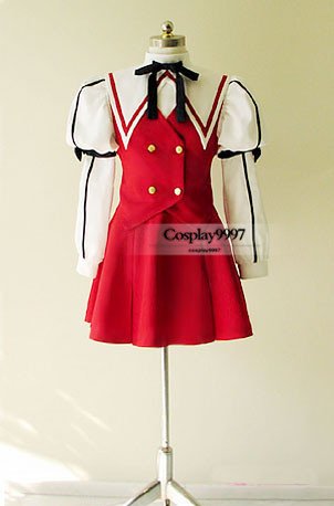 Amazon.co.jp: コスプレ衣装 神無月の巫女 乙橘学園制服 オーダー