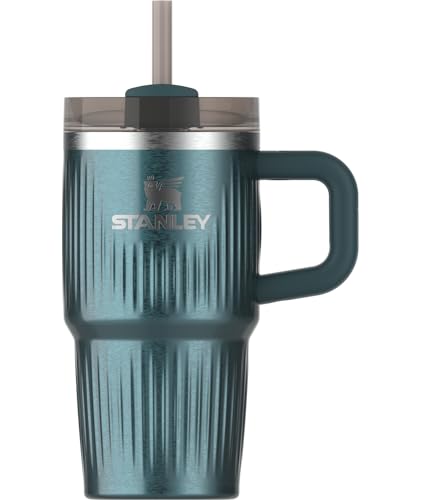 Stanley Quencher - Vaso H2.0 con asa y pajita, 591 ml, tapa de 3 ...