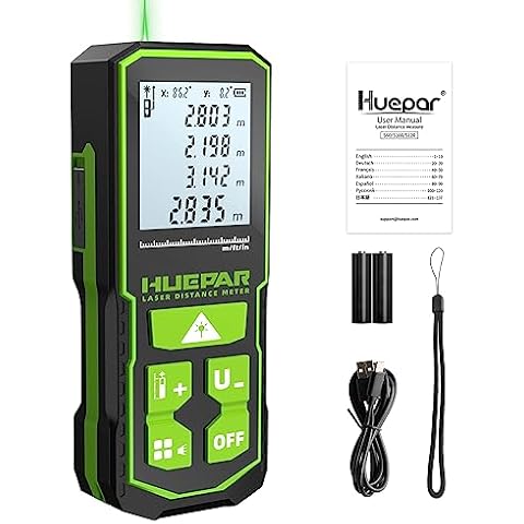 Télémètre Laser Vert Huepar S80-G Cover