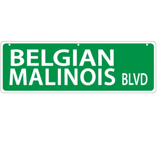 Imagine This Belgian Malinois Street Sign