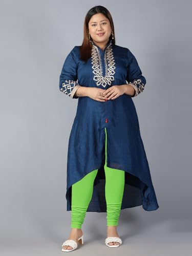 Image of Plus Size Churidar Leggings for Women