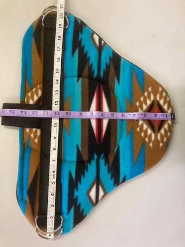 Party Ponies MINIATURE HORSE/SM PONY CHILDRENS BAREBACK SADDLE WITH PURPLE STIRRUPS - STARRY NIGHT