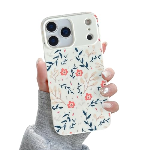 Evitez les rayures sur iPhone 17 Pro Max avec cette coque mince fleur en branche