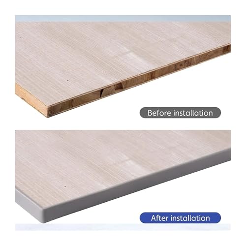 Cinta de borde TPE autoadhesiva en forma de U 20mm marrón flexible protector cantos tableros 10M 7