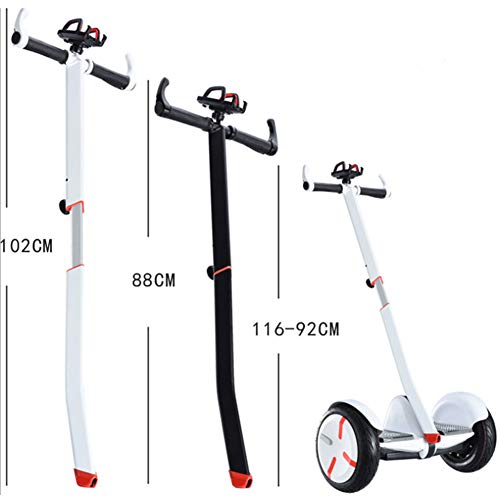 Tolanbbt Scooter Handle Adjustable Handlebar For Segway Ninebot Mini Pro With Phone Mount, Release Knee Pressure Hand Lever Control (Black) #TOP1