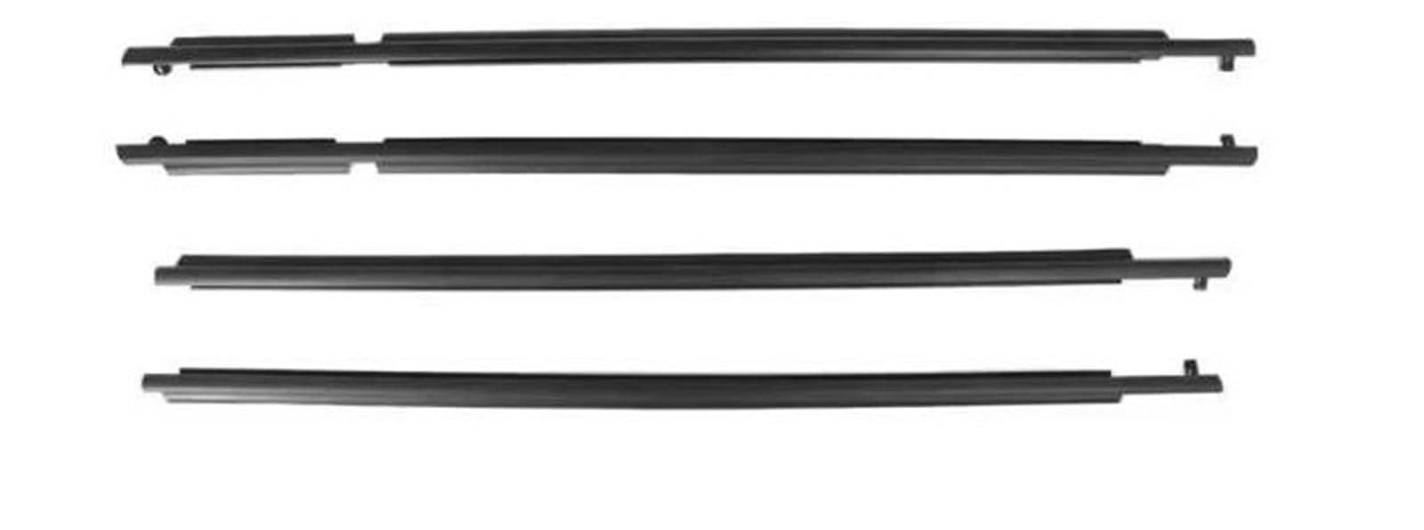 Sellos puertas y ventanas automóviles 4 Protectores De Goma Para Ventanas Exteriores 91 Cm Burlete Vidrio Laminado 75721-42020 Para Toyota Para RAV4 2008-2012 Accesorios coche