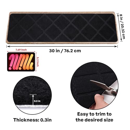 La mejor selección de Alfombras de escalera los mejores 5. 26 Alfombras de escalera marca Gmonby (2)