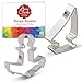 Ann Clark Nautical Cookie Cutter Set - 2 Piece - Sailboat and Anchor - Tin Plated Steel