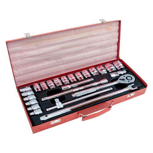 Kit d'outils de voiture 24 pièces avec mallette de transport rigide