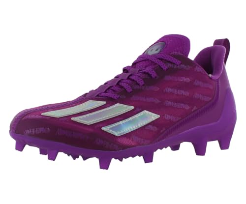 Image of adidas Adizero Mens Shoes Size 12, Color: Sonic Fuchsia /Silver Metallic /Core Black