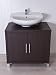 INTRADISA Mueble Bajo Baño Gala 8915 wengue