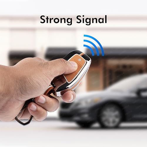 Image of SHOPOFLUX Metal Key Cover Compatible with MG ZS EV Electric | Astor 3 Button Smart Key