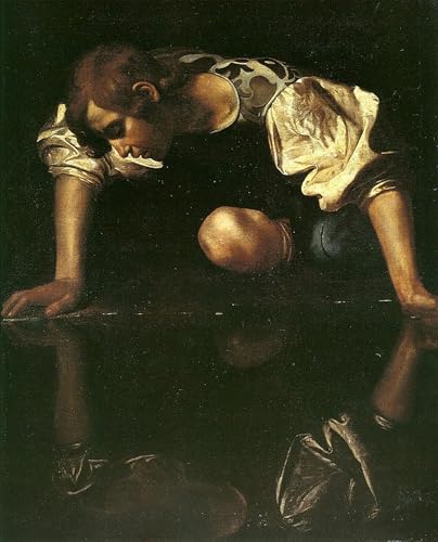 Narcisse de Merisi Caravaggio Poster - Brisez le Vide de Vos Murs avec l'Art 60x90
