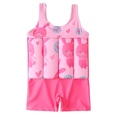Kids Baby Floatation Swimsuit with Adjustable Buoyancy Float Suit Swim Vest One Piece Floating Swimwear for Boys Girls2
