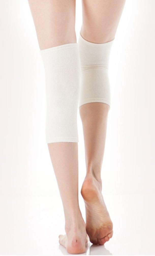 CzSalus 2 pcs of Stretch Knee or Elbow Warmer with Warm Angora Wool