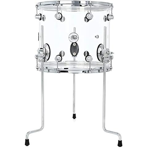 DW Acrylic Floor Tom Drum Set (DDAC1214TTCL) Cover