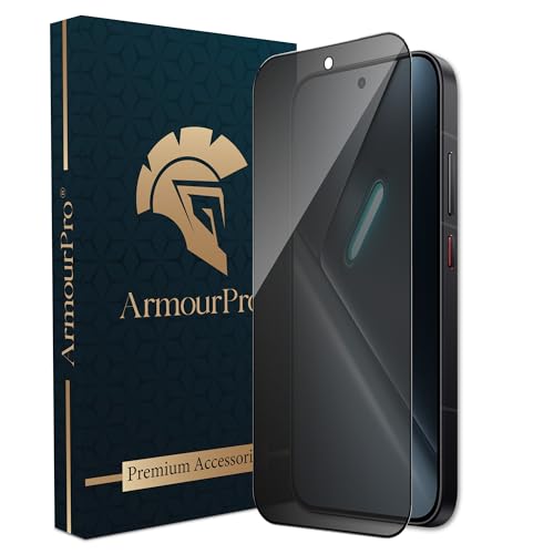 Image of ArmourPro Privacy Tempered Glass for Poco X8 Pro - Anti-Spy Anti Peeping Screen Protector, 9H Hardness, Edge-to-Edge Coverage, Ultra Thin, Bubble-Free Installation Kit | Black