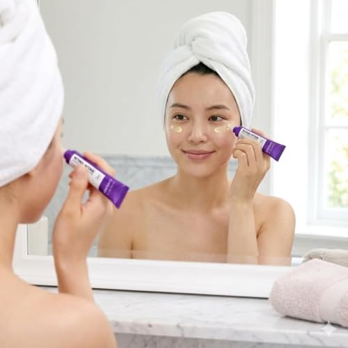 Image of Retinol Intense Advanced Triple Action Eye Cream 30ml - Fine Lines and Dark Circles Care for Sensitive Skin - Mild Retinol Under Eye Night Cream for Aging Signs - Korean Skin Care