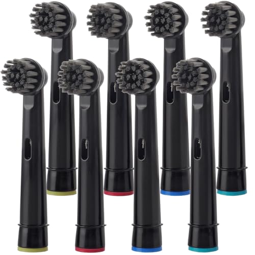 Testina per spazzolino 3D orale per pulizia orale di base, setole per spazzolino da denti D100 D25 D30 D32 4739 3709 3744 (17A-BK-8 pezzi)