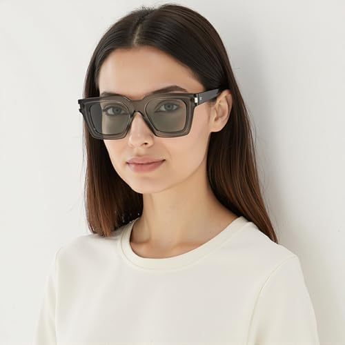 Image of VINCENT CHASE EYEWEAR Polarized and 100% UV Protected | Branded and Stylish Sunglasses | Full Rim Square | Season Essentials | For Men & Women | Large | VCS000550