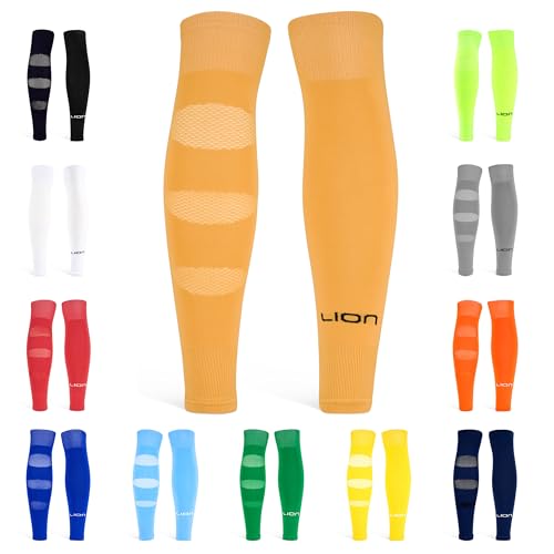 Manchons de foot LION BREATHE pour vos matchs intenses sur pelouse