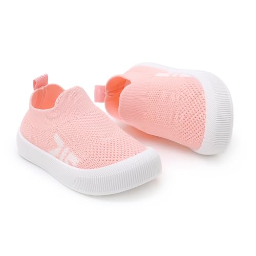 SOFMUO Baby Boys Girls Toddler Sneakers Kids Lightweight Knit Walking Shoes Mesh Breathable Tennis Trainers Shoe 1-3 Yrs…3