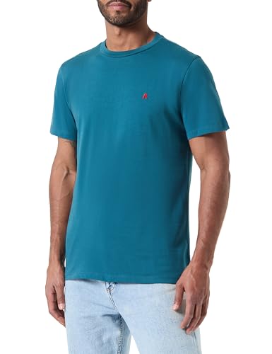 Replay M6920 T-Shirt, 386 Atlantic Green, M Uomo