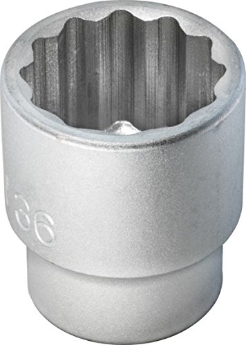 TEKTON Stecknuss 1/2" Antrieb X 22 Mm – 12-kant, Chrom-Vanadium-Stahl, Für Enge Räume