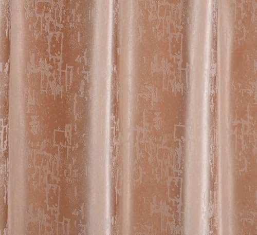 Image of Premium Polyester Fabric Curtains 9 Feet Set of 3 for Living Room | 4x9 feet Long Door Curtain | Brown Color Parde