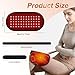 Red Light Therapy Pad for Body, 660nm & 850nm Red Light Therapy Wrap with 60 LED Lights, Flexible Portable Light Therapy Pad for Back, Knee, Hands, Post-Workout Relaxation