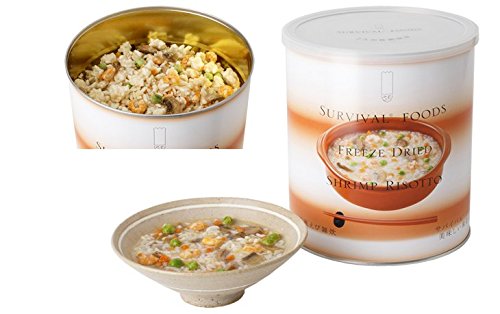Amazon | サバイバルフーズ 洋風とり雑炊3缶+洋風えび雑炊3缶[6缶