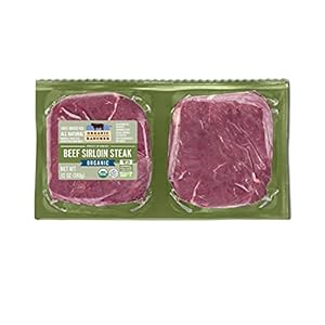 Organic Beef Top Sirloin Steak, 12 ...