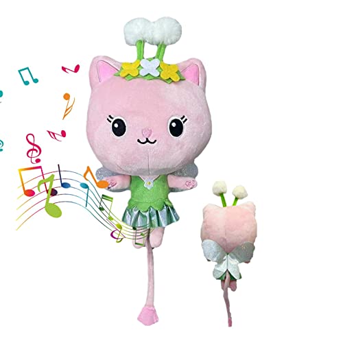 Brinquedo de Casa de Bonecas Gabby com Música Integrada | Almofada de Casa de Bonecas Gabbys | Almof