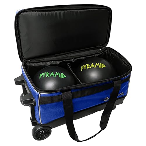 Sac de bowling à double rouleau extensible avec grand compartiment à chaussures - 3