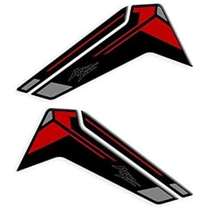 Protections latérales de réservoir Honda Africa Twin CRF 1100 L L-066 noir