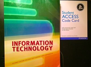 Paperback Information Technology Second Custom Edition for FSU Book