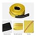 hzexun 2 Pack 10FT Lift Sling Web Strap,Heavy Duty 6600lbs Capacity Flat Eye Nylon Strap for Hoist,Lifting Sling 1''x10'